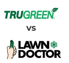 lawn doctor lawncare trugreen vs